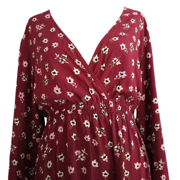 Floral Peasant Dress - Picture 4 of 7